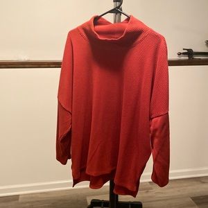 XXL Rust Old Navy mock neck sweater